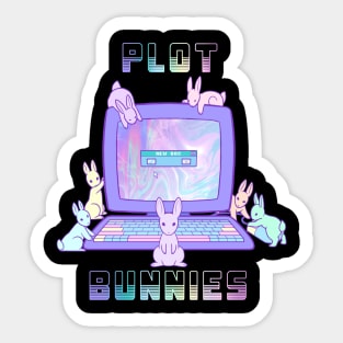 Plot Bunnies Sticker